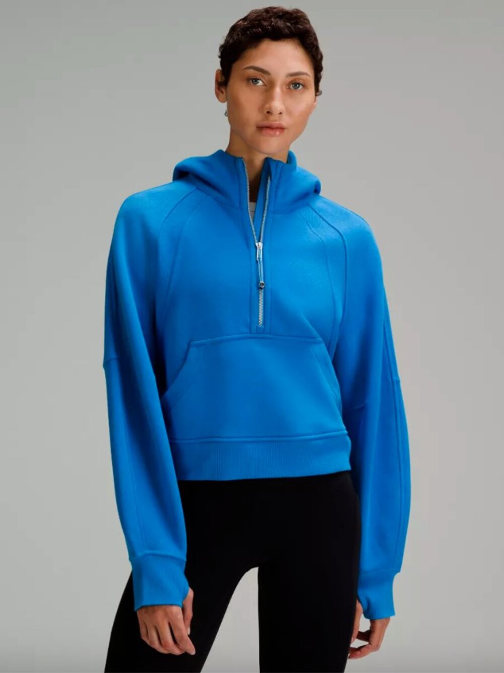 lululemon Scuba Oversized Half-Zip Hoodie Poolside
